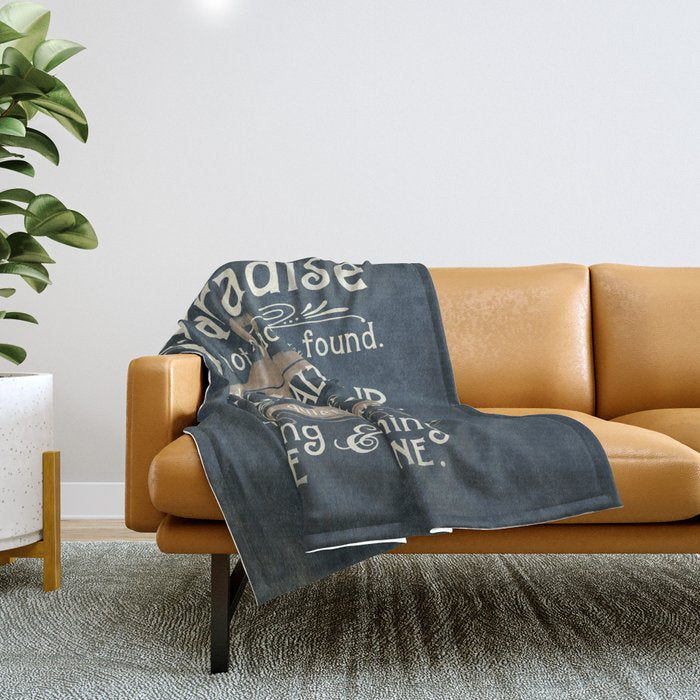 Paradise Throw Blanket Gallery Image 1
