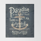 Paradise Throw Blanket Gallery Image 2