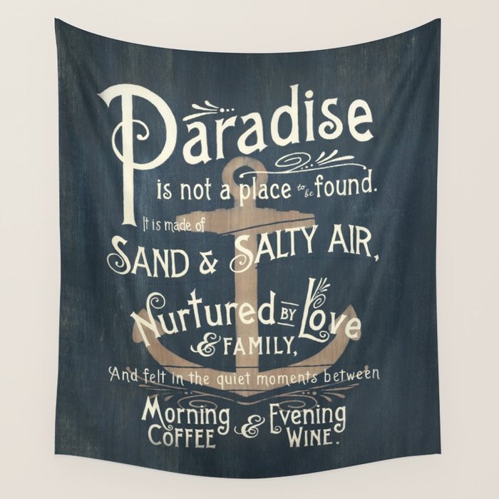 Paradise Wall Tapestry Gallery Image 1