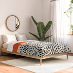 Sunset & Spots: Mid Century Abstraction Comforter Gallery Image 2