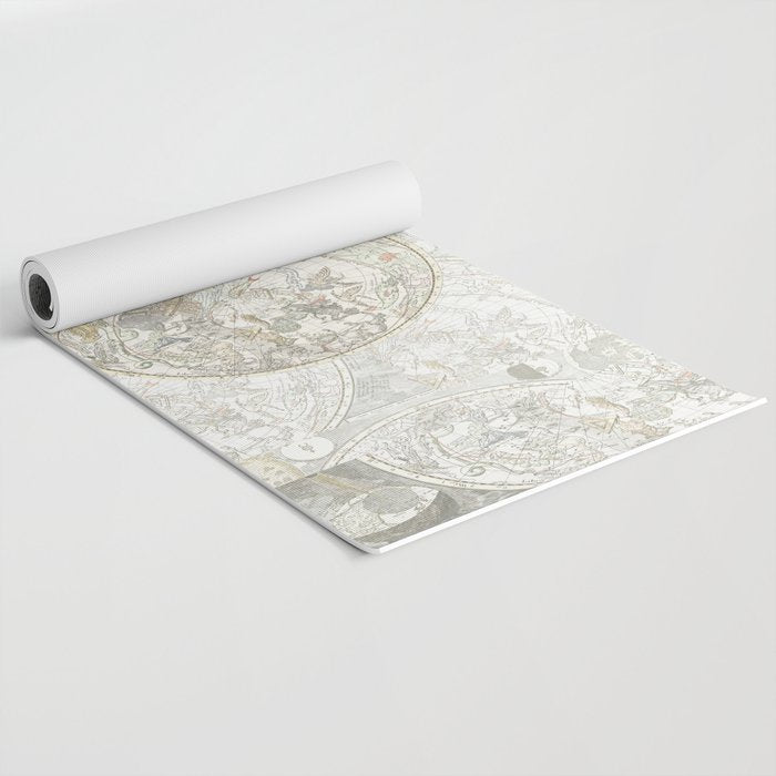 Star map of the Southern Starry Sky Yoga Mat Gallery Image 2