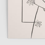 Falling Flowers lines Poster Gallery Image 3