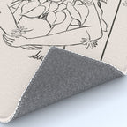 Falling Flowers lines Rug Gallery Image 4