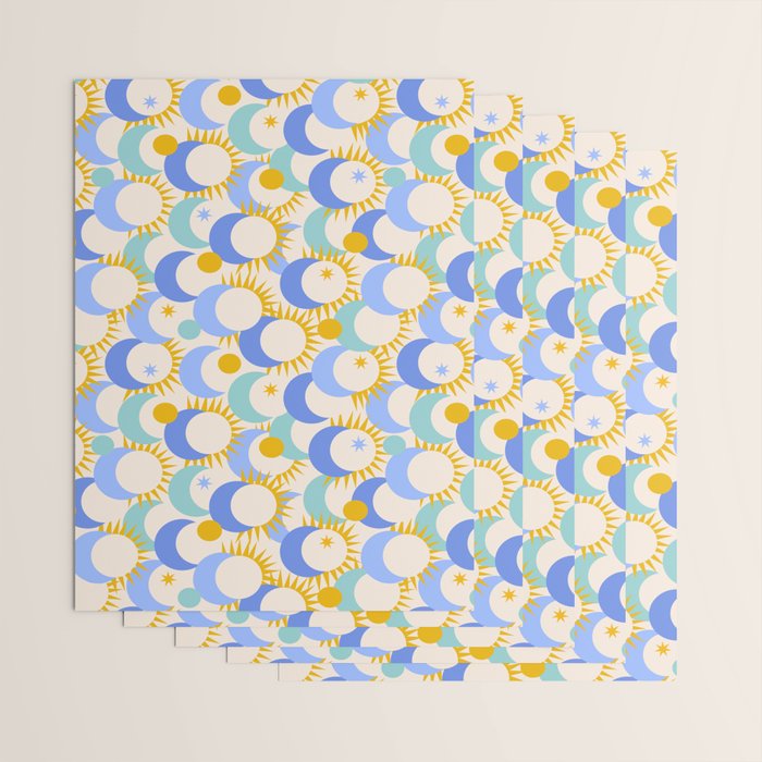 Celestial Eclipse Wrapping Paper Gallery Image 3