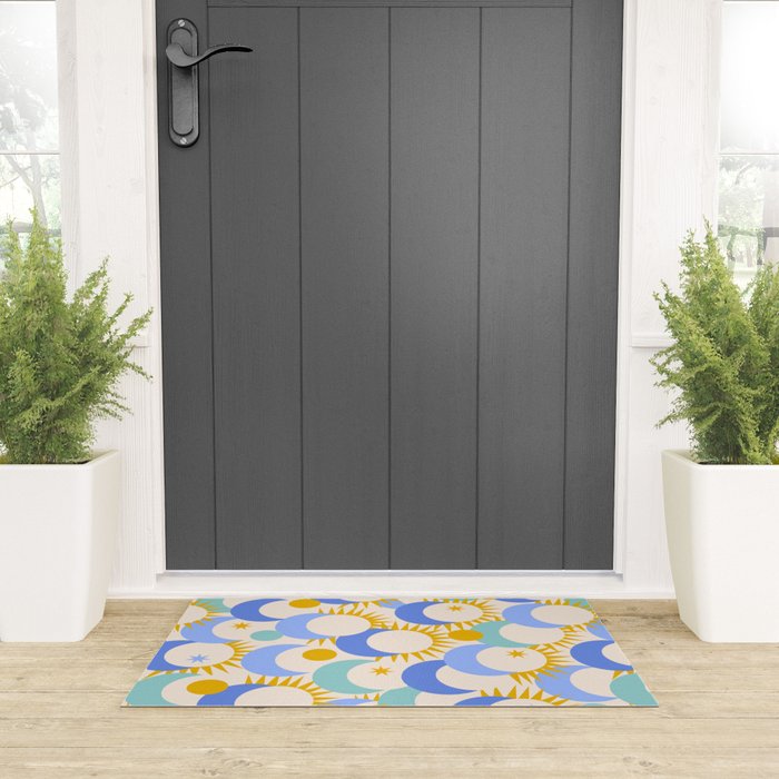 Celestial Eclipse Welcome Mat Gallery Image 3