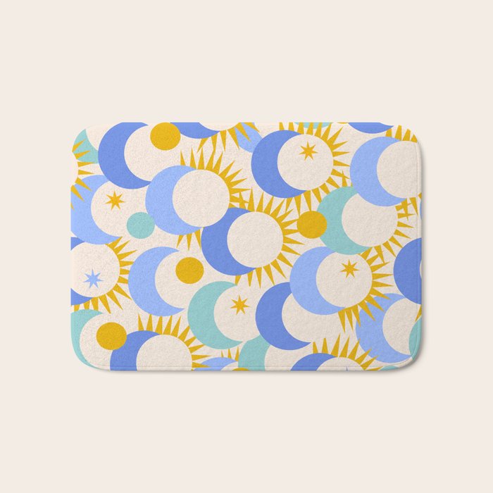 Celestial Eclipse Bath Mat Gallery Image 1