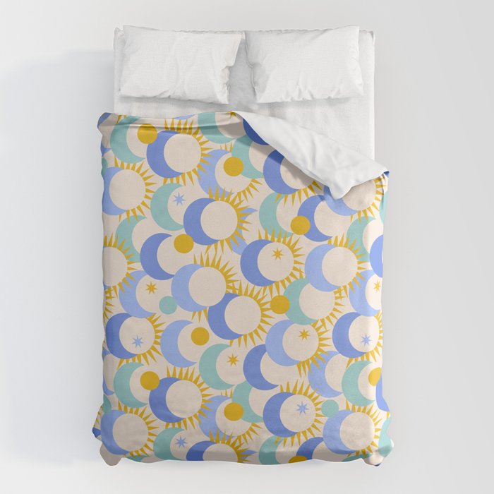 Celestial Eclipse Duvet Cover Gallery Image 1