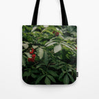 Red Elderberry Tote Bag Gallery Image 1