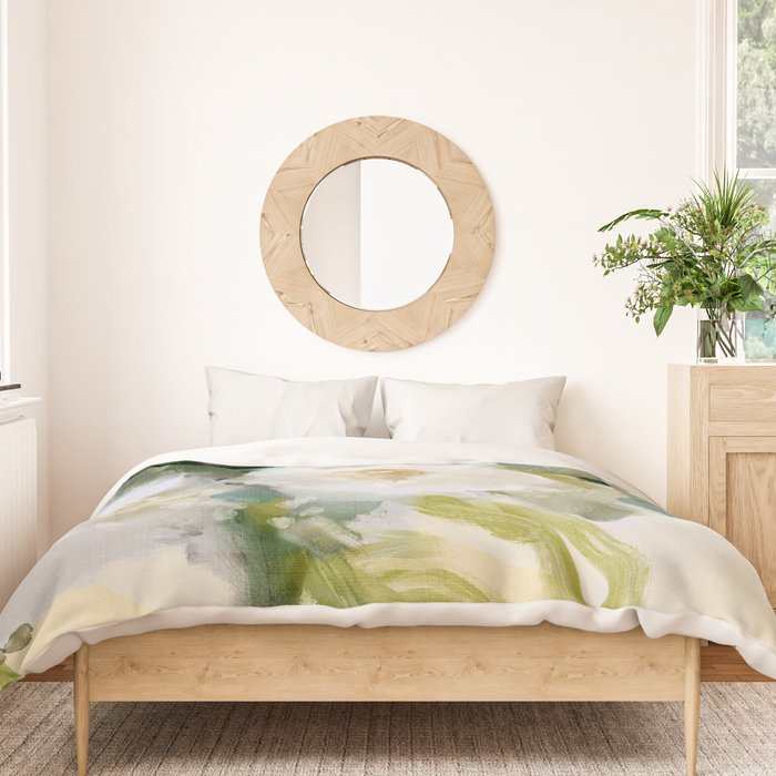 floral abstract 2 22 Duvet Cover Gallery Image 3