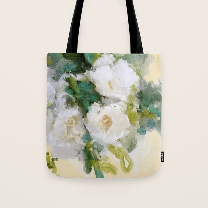 floral abstract 2 22 Tote Bag Gallery Image 1