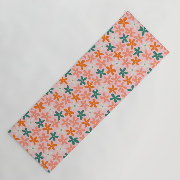 Tiny Flower Pattern #3 Yoga Mat Gallery Image 1