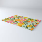 Grapefruit Blooms - Mint Palette Rug Gallery Image 3