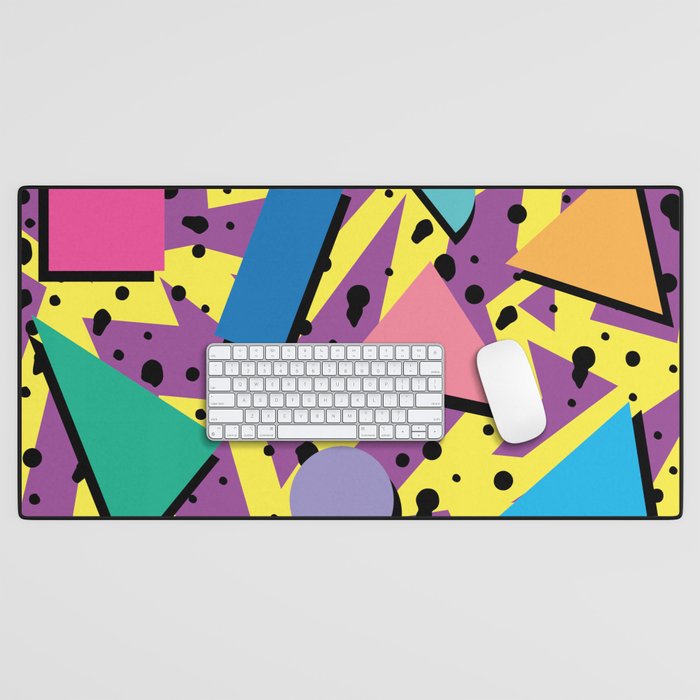 Memphis Pattern 21 - 80s / 90s Retro Desk Mat Gallery Image 1