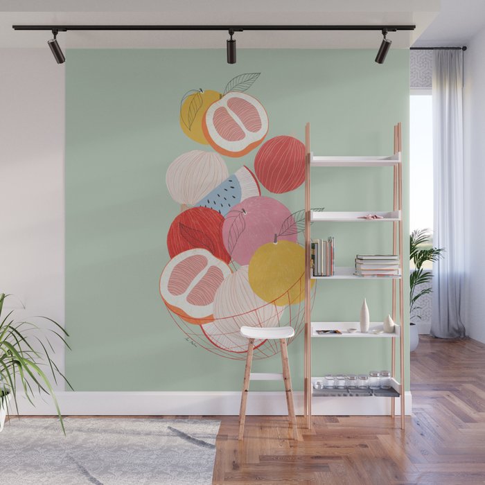 Fruit basket II Wall Mural Gallery Image 1