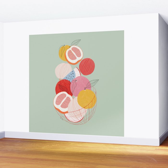 Fruit basket II Wall Mural Gallery Image 2