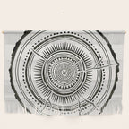 Quaking Aspen - Black Tree Rings Wall Hanging Gallery Image 1