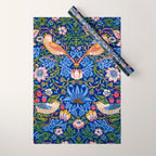 William Morris "Strawberry Thief" 1. Wrapping Paper Gallery Image 1