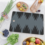 Geometric Southwestern Minimalism - Neutral Blue Cutting Board Gallery Image 2