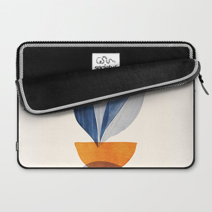 Sunshine Stack / Mid Century Abstract Illustration Laptop Sleeve Gallery Image 2