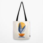 Sunshine Stack / Mid Century Abstract Illustration Tote Bag Gallery Image 2