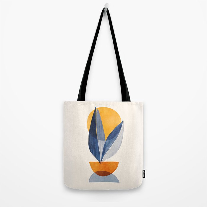 Sunshine Stack / Mid Century Abstract Illustration Tote Bag Gallery Image 2