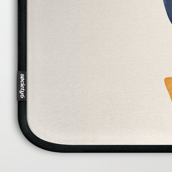 Sunshine Stack / Mid Century Abstract Illustration Laptop Sleeve Gallery Image 3