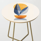 Sunshine Stack / Mid Century Abstract Illustration Side Table Gallery Image 2