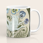 Fox in the Pansies Coffee Mug Gallery Image 1