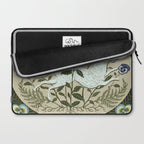 Fox in the Pansies Laptop Sleeve Gallery Image 2
