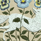 Fox in the Pansies Coffee Mug Gallery Image 2