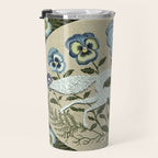 Fox in the Pansies Travel Mug Gallery Image 3