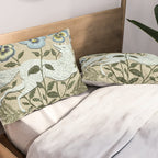 Fox in the Pansies Pillow Sham Gallery Image 2