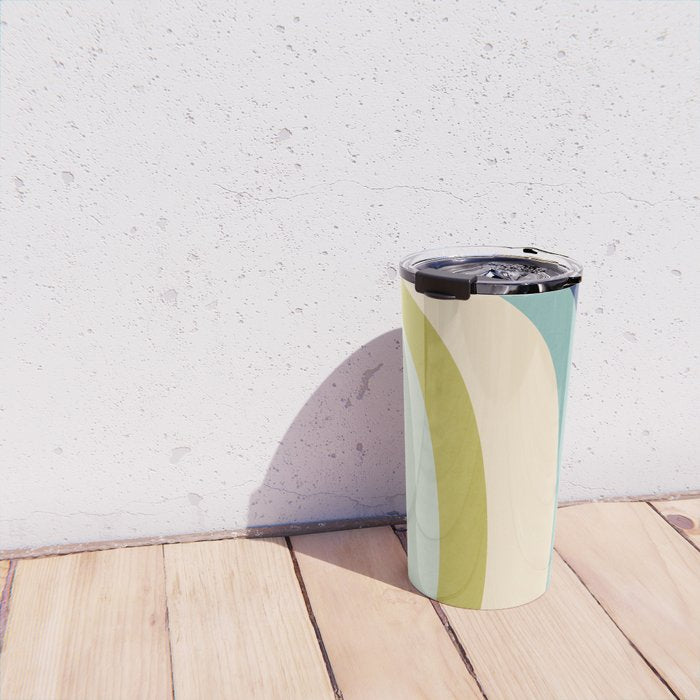 Rainbow rings - oceanic Travel Mug Gallery Image 4