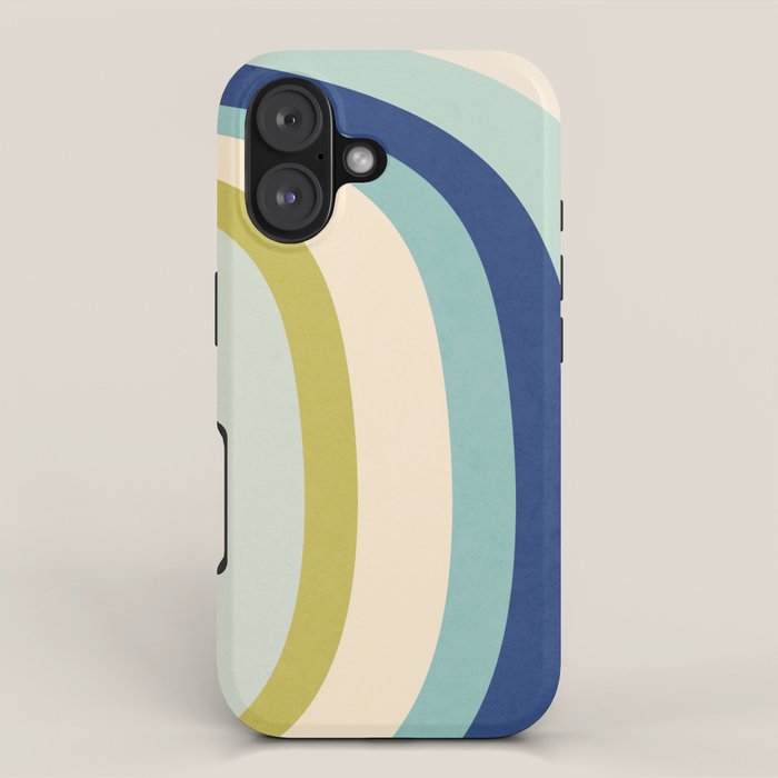 Rainbow rings - oceanic iPhone Case Gallery Image 1