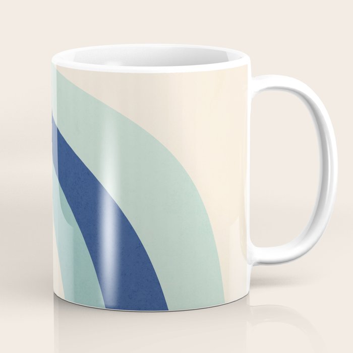 Rainbow rings - oceanic Coffee Mug Gallery Image 1