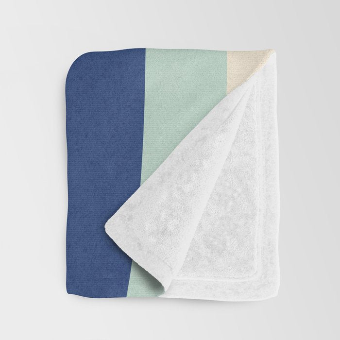 Rainbow rings - oceanic Throw Blanket Gallery Image 3