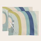 Rainbow rings - oceanic Placemat Gallery Image 1