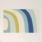 Rainbow rings - oceanic Welcome Mat Gallery Image 1