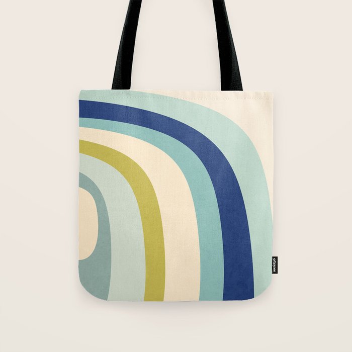 Rainbow rings - oceanic Tote Bag Gallery Image 1