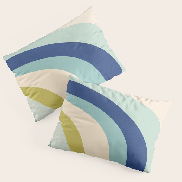 Rainbow rings - oceanic Pillow Sham Gallery Image 3