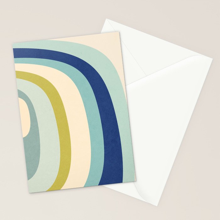 Rainbow rings - oceanic Stationery Card Gallery Image 2