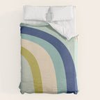 Rainbow rings - oceanic Duvet Cover Gallery Image 6