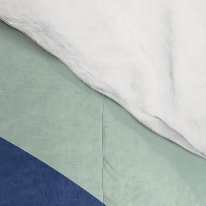Rainbow rings - oceanic Comforter Gallery Image 4
