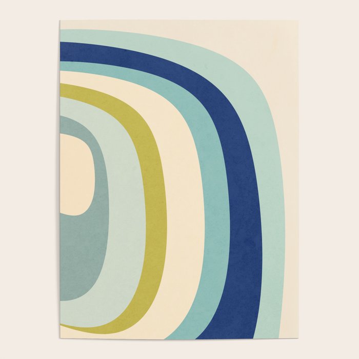 Rainbow rings - oceanic Poster Gallery Image 4