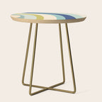 Rainbow rings - oceanic Side Table Gallery Image 1
