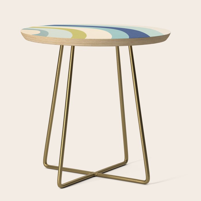 Rainbow rings - oceanic Side Table Gallery Image 1