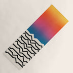 Vintage California Waves Yoga Mat Gallery Image 1