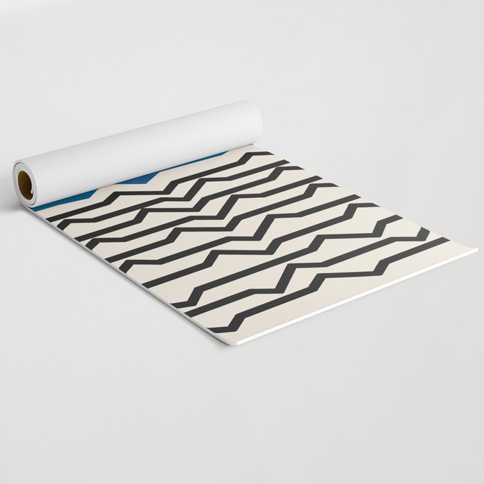 Vintage California Waves Yoga Mat Gallery Image 2