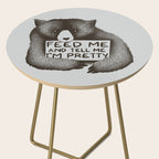 Feed Me And Tell Me I'm Pretty Bear Side Table Gallery Image 2