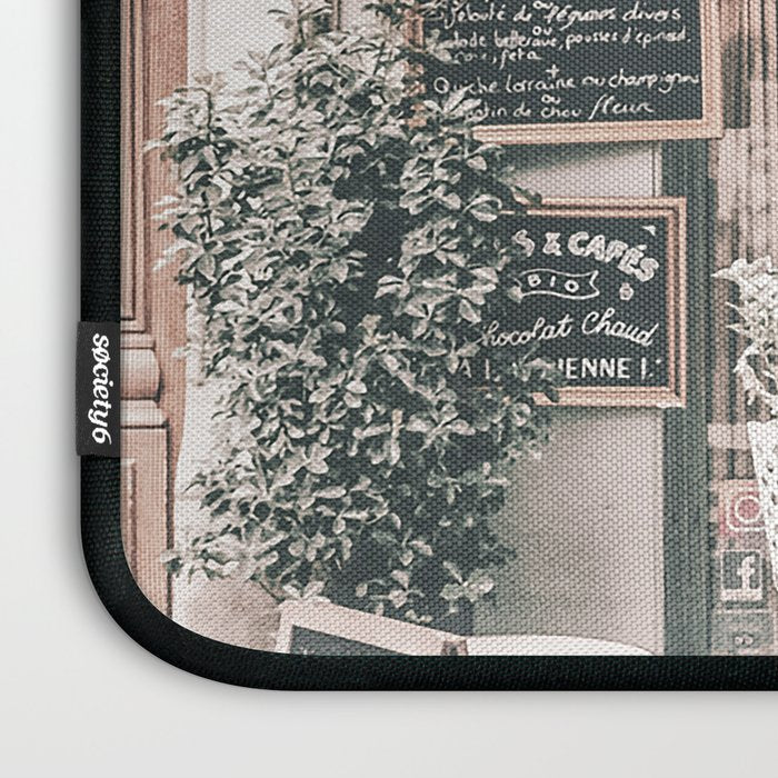 Cafe de Paris Laptop Sleeve Gallery Image 3